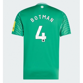 Billige Fotballdrakt Newcastle United Sven Botman #4 Replika Bortedrakt 2025-26 Kortermet